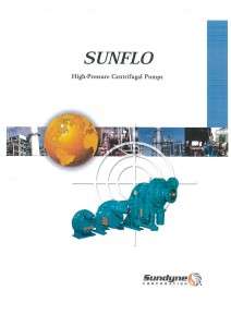 Sunflo High Pressure Centrifugal Pumps